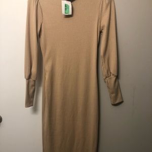 Turtleneck sweater dress